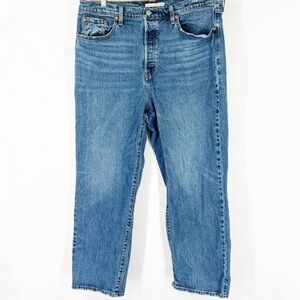 Levi's ribcage jeans